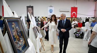 Kırklareli'nde Hayat Boyu Öğrenme Haftası yıl sonu sergisi açıldı