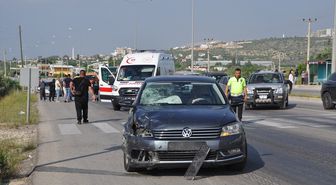 Mersin'de otomobilin motosiklete çarptığı kazada 1 kişi öldü, 1 kişi yaralandı