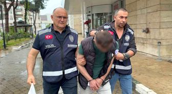 Mezarlıkta eşini darbeden koca tutuklandı