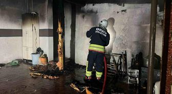 Ordu'da cami lojmanında yangın: İmam yaralandı, 3 kişi dumandan etkilendi