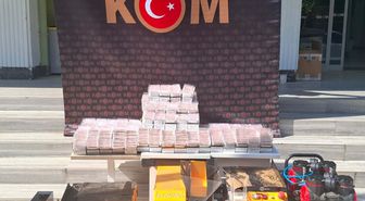 Uşak'ta 20 bin 100 adet kaçak makaron ele geçirildi