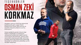 Vanspor, Osman Zeki Korkmaz ile yollarını ayırdı