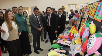 Zara'da Halk Eğitimi Merkezi Yıl Sonu Sergisi Açıldı