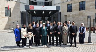 AK Parti Sivas Milletvekili Toy, Milli Eğitim Akademisi'ni ziyaret etti