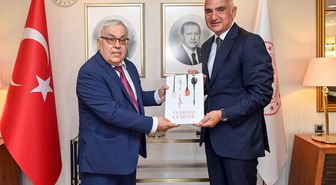 Bakan Ersoy, Rusya'nın yeni büyükelçisini ağırladı
