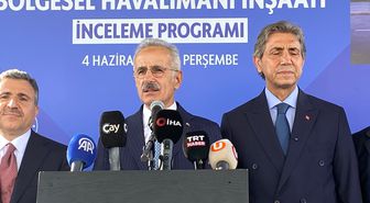 Ulaştırma Bakanı Bayburt-Gümüşhane Havalimanı'nı İnceledi