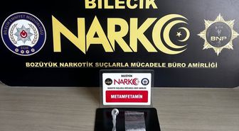 Bilecik'te üzerinde uyuşturucu bulunan zanlı yakalandı