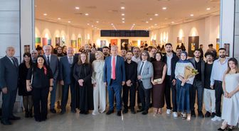EBYÜ'de mezuniyet sergisi sanatseverlerle buluştu