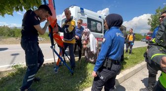 Erzincan'da Zincirleme Trafik Kazası: Araçta Yangın Çıktı