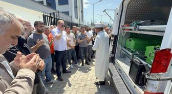 Fabrikadaki elektrik faciasında ölen 3 işçinin cenazeleri ailelerine teslim edildi