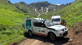 Hakkari'de yılanın ısırdığı kişi tedavi altına alındı