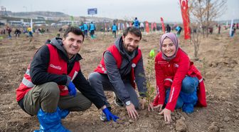 'Hastaya Kan, Ormana Can' projesiyle 4,7 milyon fidan toprakla buluştu