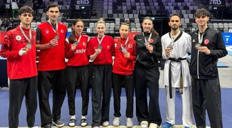 Milli taekwondoculardan 13 madalya
