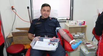 Of'ta kan bağışı kampanyasına yoğun ilgi