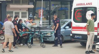Osmaniye'de motosikletin yayaya çarptığı kazada 2 kişi yaralandı
