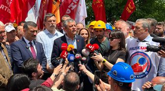 Özgür Özel, maden işçileri ile bir araya geldi
