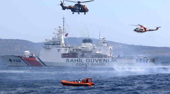 Sahil Güvenlik Komutanlığının 'Deniz Aslanları' göz doldurdu