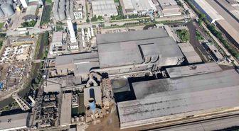 Samsun'da 3 işçinin hayatını kaybettiği fabrika havadan görüntülendi