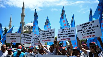 Sendikadan İBB'ye taşeron işçi hakları protestosu