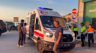 Sinop'ta kontrolden çıkan motosiklet devrildi: 1 yaralı