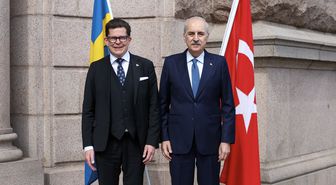 TBMM Başkanı Kurtulmuş, İsveç Parlamentosu Başkanı Norlen ile görüştü