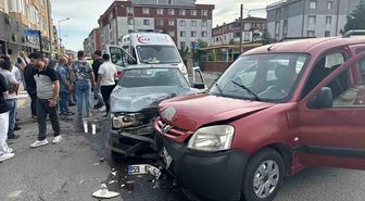 Tekirdağ'da trafik kazası: 2 yaralı