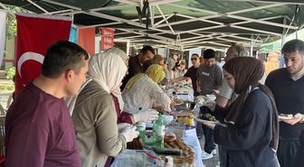 Trabzon'da geliri cami yapımında kullanılmak üzere kermes açıldı