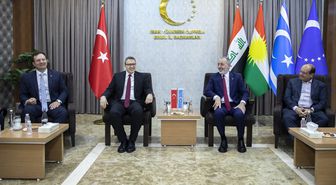 Türkiye'nin Bağdat Büyükelçisi İnan, Kerkük'te IKBY ve ITC yetkilileriyle görüştü