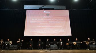 Ankara Hacı Bayram Veli Üniversitesinde mezuniyet töreni düzenlendi