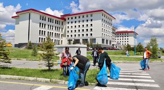 Ardahan Üniversitesi'nde 'Temiz Kampüs' etkinliği düzenlendi
