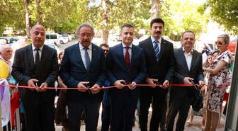 Avanos'ta kursiyerlerin el emeği ürünleri sergilendi
