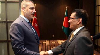 Bakan Fidan, Bangladeşli mevkidaşı Rahman ile görüştü