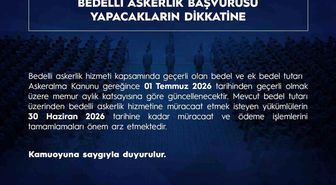 Bedelli askerlik tutarı 1 Temmuz tarihinde memur aylık katsayısına göre güncelleniyor