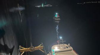 Blue Sapphire kruvaziyer gemisi personeli rahatsızlanınca Bodrum'a yanaştı