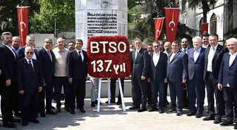 BTSO 137. kuruluş yıl dönümünü Kozahan’da kutladı