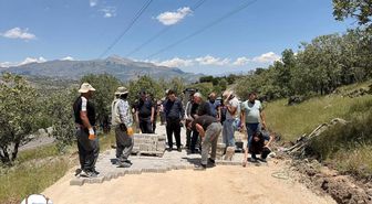 Çermik'te yapımı devam eden yatırımlar incelendi