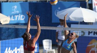 CEV Plaj Voleybolu Milletler Kupası Türkiye etabı, Alanya'da başladı