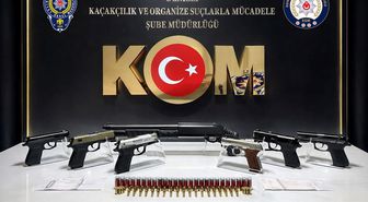 Denizli'de tefecilik ve silah ticareti yaptığı gerekçesiyle gözaltına alınan şüpheli tutuklandı