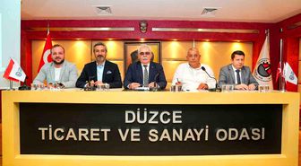 Düzce TSO Meclisi'nde KDV indirimi, vize randevusu ve AVM etkileri görüşüldü