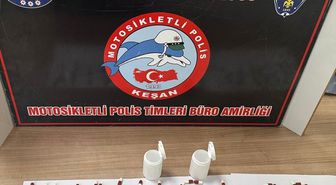 Edirne'de uyuşturucu operasyonunda 2 kişi gözaltına alındı