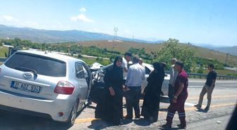Elazığ'da trafik kazası: 4 yaralı