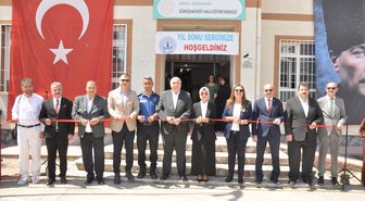 Gümüşhacıköy Halk Eğitimi Merkezi Yıl Sonu sergisi açıldı