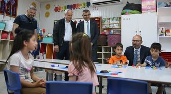 İstanbul Bahçelievler Milli Eğitim Müdürlüğünden Pazarcık'taki öğrencilere destek ve moral ziyareti