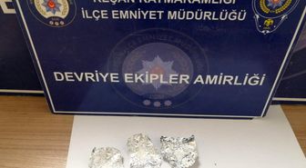 Keşan'da polisin üst araması yaptığı şüpheliden uyuşturucu ele geçirildi