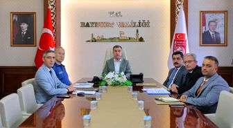 LGS öncesi Bayburt'ta alınan güvenlik tedbirleri toplantıda görüşüldü