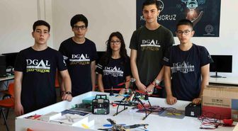 Liseli gençlerden orman yangınlarının önlenmesi için 'otonom dron'