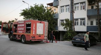 Mardin'de evde çıkan yangında dumandan etkilenen anne ve çocuğu hastaneye kaldırıldı