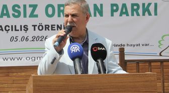 Sinop'ta 24 hektarlık millet ormanı hizmete açıldı