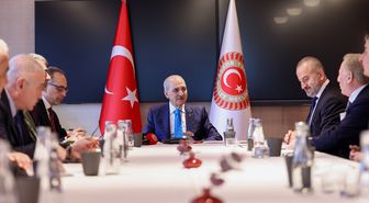 TBMM Başkanı Kurtulmuş, Süryani toplumu temsilcilerini kabul etti