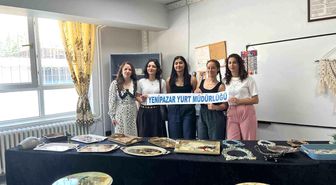 Üniversite öğrencilerinin el emekleri görücüye çıktı